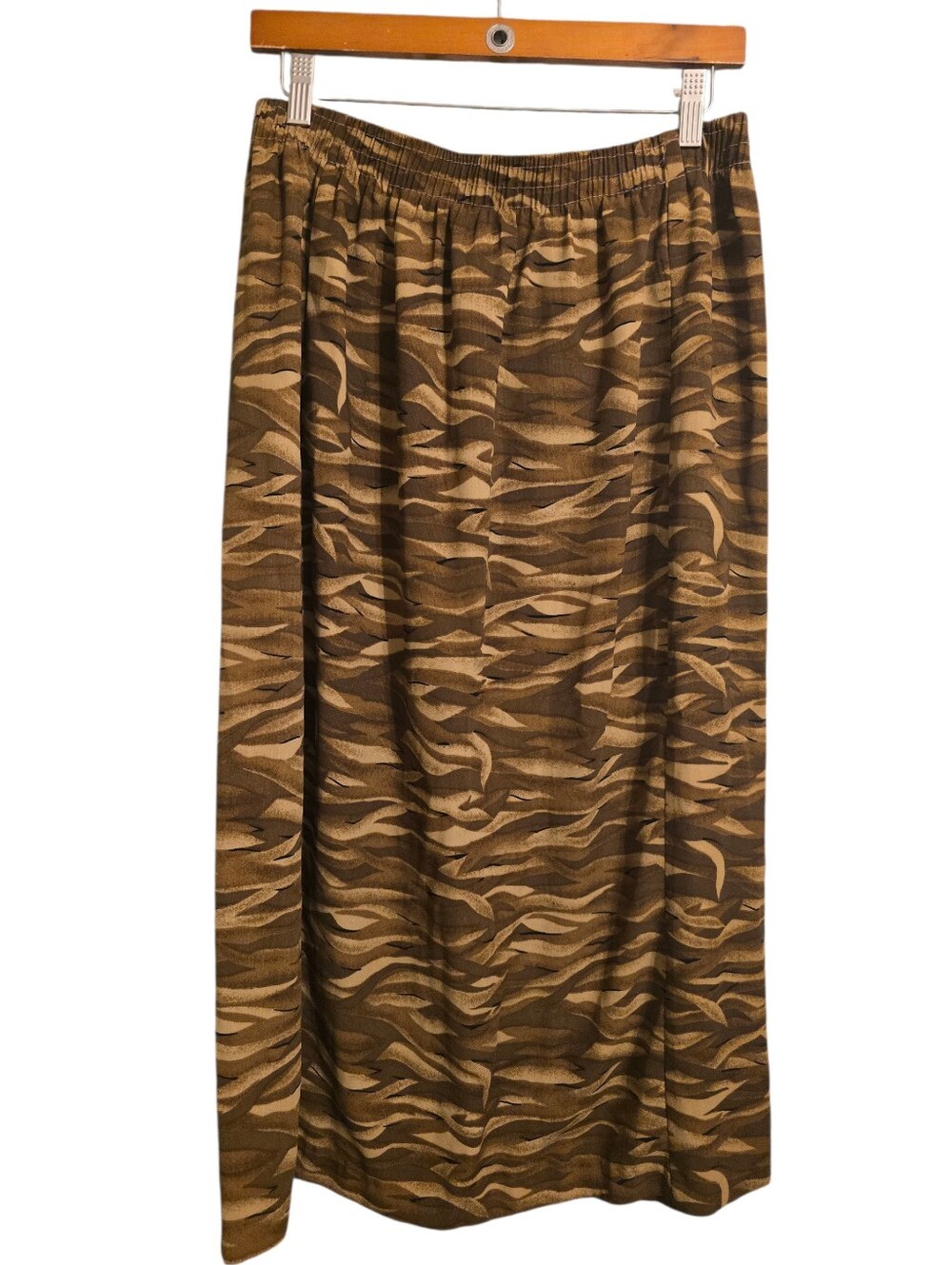 🔥CLEAROUT ADD 3 FIRE LISTINGS FOR 50% OFF🔥 Vintage | Brown Midi Skirt